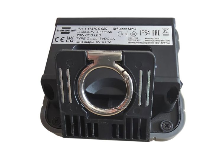 Attacco a calamita faretto a Led a batteria Brennenstuhl SH 2000 MAC. | Acquista su ferramentabeniamino.it