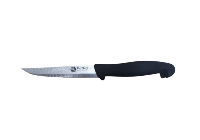 Coltello bistecca da tavola mezzo liscio e mezzo seghettato Ausonia. | Acquista su ferramentabeniamino.it
