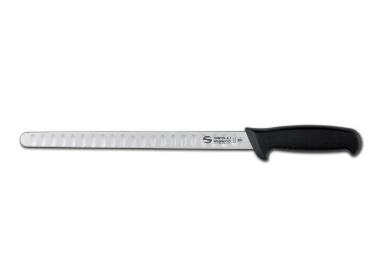Coltello salmone lama alveolata della linea Supra di Sanelli Ambrogio. | Acquista su ferramentabeniamino.it