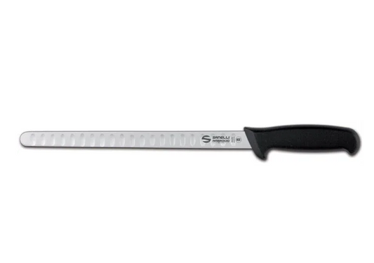 Coltello salmone lama alveolata della linea Supra di Sanelli Ambrogio. | Acquista su ferramentabeniamino.it