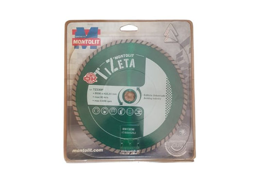 Disco diamantato TZ230P per smerigliatrice angolare Montolit | Acquista su ferramentabeniamino.it
