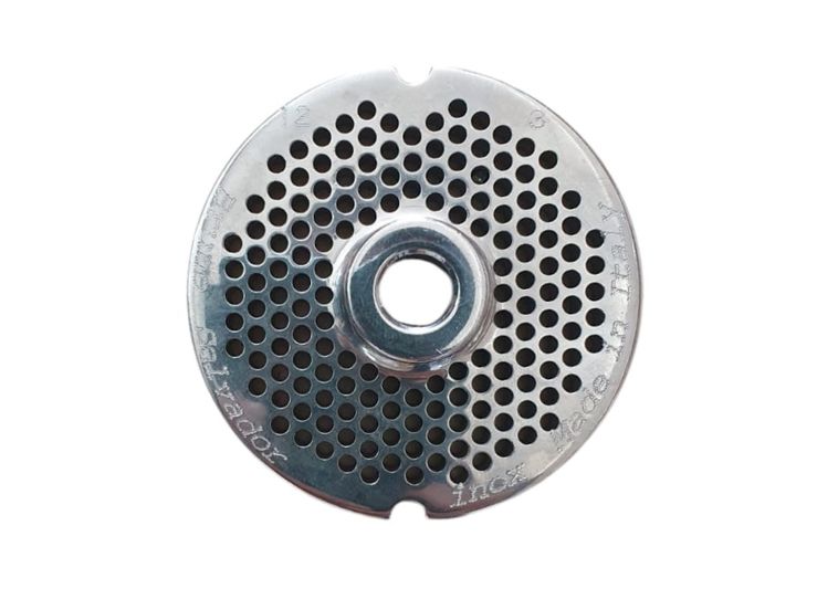 Piastra inox per tritacarne n.12 foro 3 mm. | Acquista su ferramentabeniamino.it
