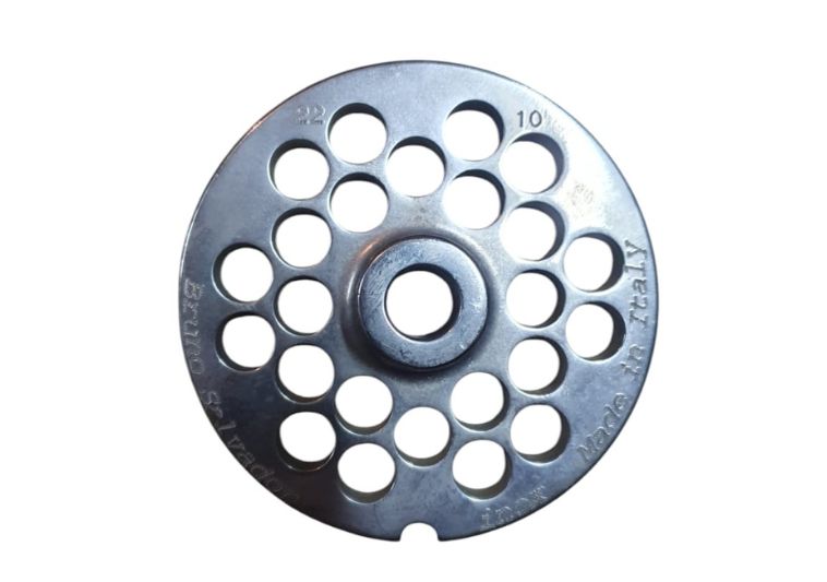 Piastra inox per tritacarne n.22 foro 10 mm. | Acquista su ferramentabeniamino.it
