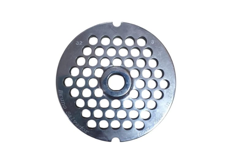 Piastra inox per tritacarne n.32 foro 8 mm. | Acquista su ferramentabeniamino.it