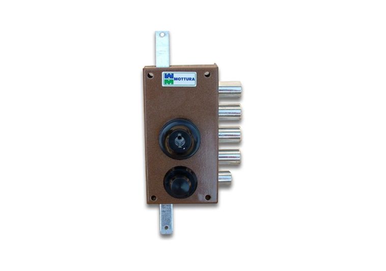 Serratura Dx da applicare triplica per portone in legno Mottura 30436. | Acquista su ferramentabeniamino.it