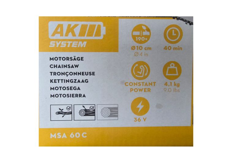 Caratteristiche utilizzo batteria AK20 Stihl. | Acquista su ferramentabeniamino.it