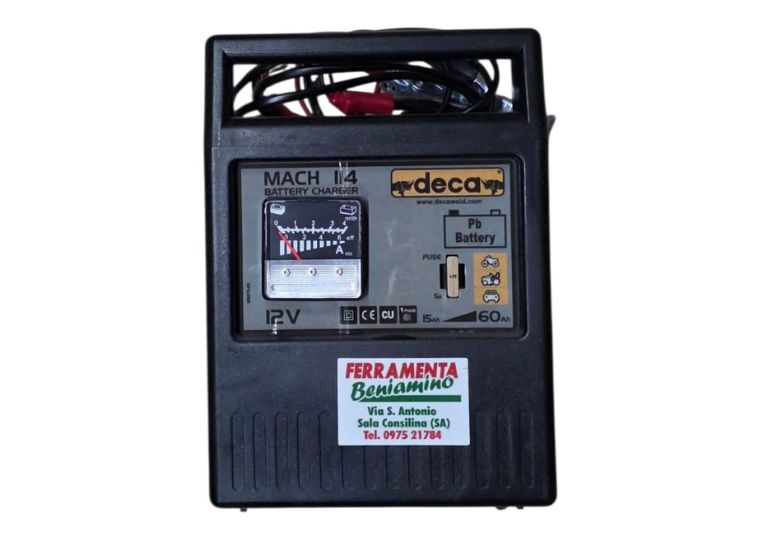 Caricabatterie Mach_114 Deca per batterie a 12Volt da 15Ah ad un massimo di 60Ah. | Acquista su ferramentabeniamino.it