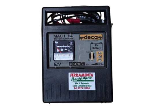 Caricabatterie Mach_114 Deca per batterie a 12Volt da 15Ah ad un massimo di 60Ah. | Acquista su ferramentabeniamino.it
