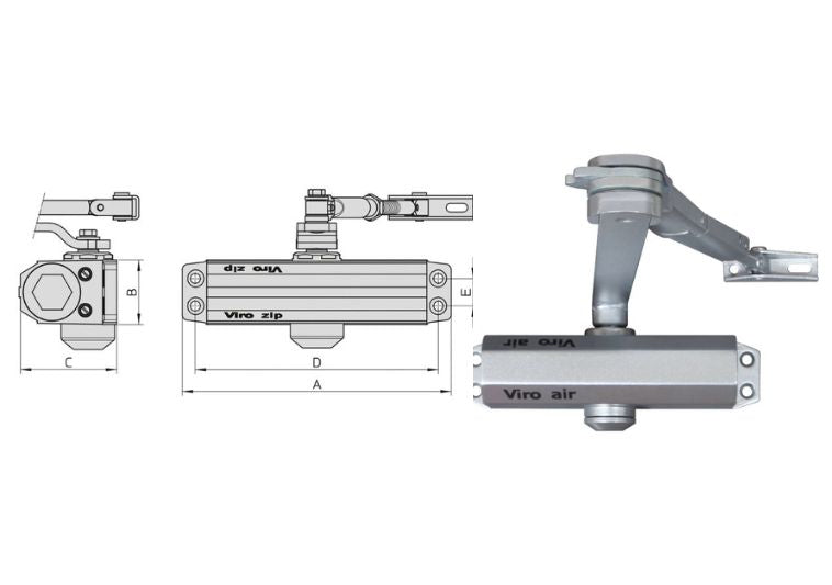 Chiudiporta Viro. | Acquista su ferramentabeniamino.it