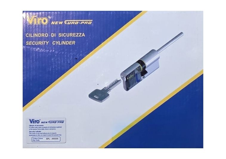 Cilindro Europeo Viro EuroPro con codolo. | Acquista su ferramentabeniamino.it