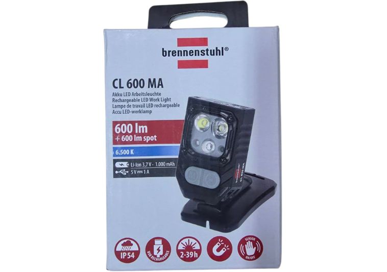 Confezione torcia a LED ricaricabile CL 600 MA Brennenstuhl. | Acquista su ferramentabeniamino.it