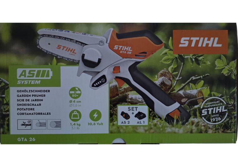 Confezione mini motosega da potatura GTA 26 Stihl con custodia. | Acquista su ferramentabeniamino.it