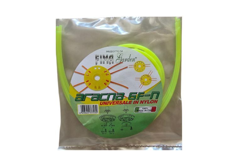 Confezione Testina Aracna 6F nylon  Fima Garden. | Acquista su ferramentabeniamino.it