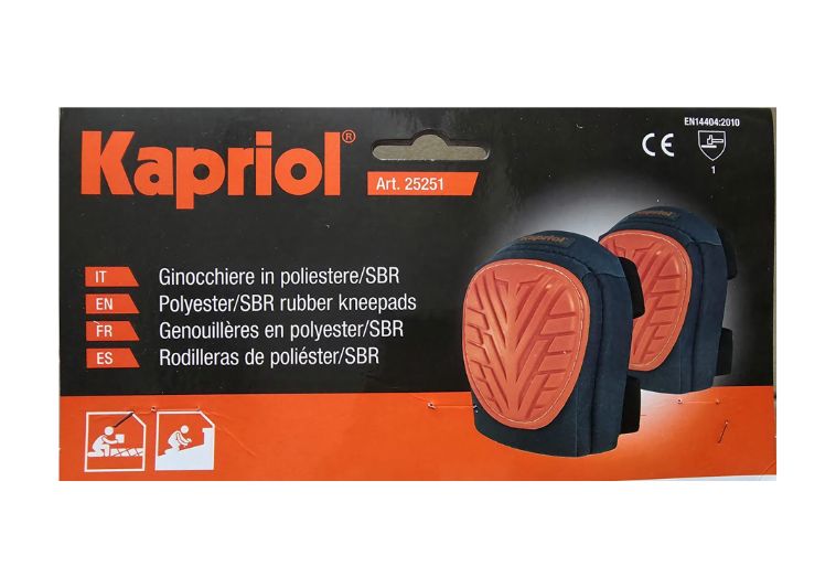Confezione ginocchiere in poliestere SBR Kapriol. | Acquista su ferramentabeniamino.it