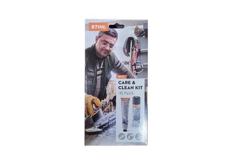Confezione kit pulizia e lubrificazione HS Plus Stihl. | Acquista su ferramentabeniamino.it