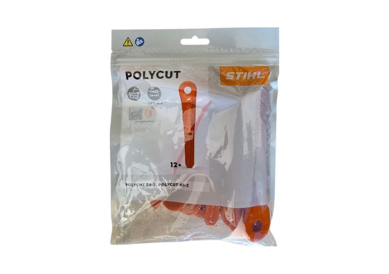 Confezione lamelle in plastica Polycut 28-2 48-2. | Acquista su ferramentabeniamino.it