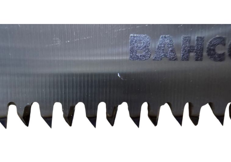 Dettaglio dente temperato lama Bahco modello JS. | Acquista su ferramentabeniamino.it