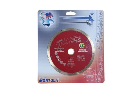 Disco diamantato CPS180 per taglierina ad acqua Montolit. | Acquista su ferramentabeniamino.it