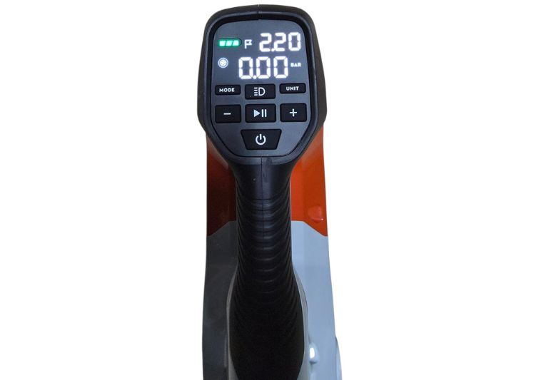 Display modalità alta pressione compressore a batteria Stihl KOA 20. | Acquista su ferramentabeniamino.it