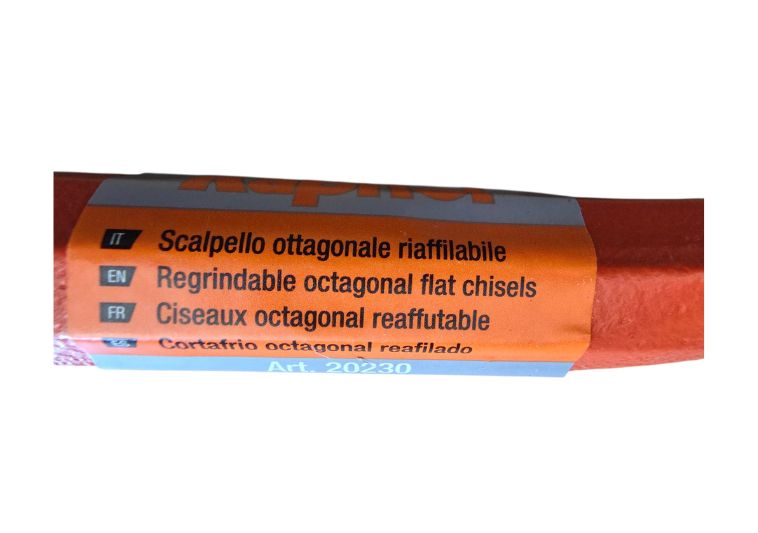 Etichetta scalpello ottagonale riaffilabile Kapriol. | Acquista su ferramentabeniamino.it