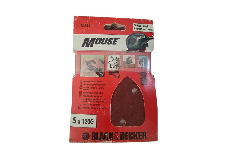 Fogli di tela abrasiva per levigatrice Mouse Black & Decker. | Acquista su ferramentabeniamino.it