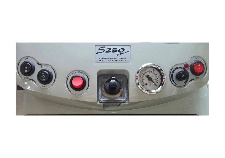 Funzioni confezionatrice sottovuoto S-250 Premium Sico. | Acquista su ferramentabeniamino.it