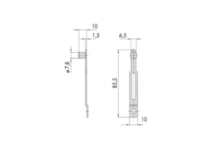 Misure attacchi per aste Cisa. | Acquista su ferramentabeniamino.it