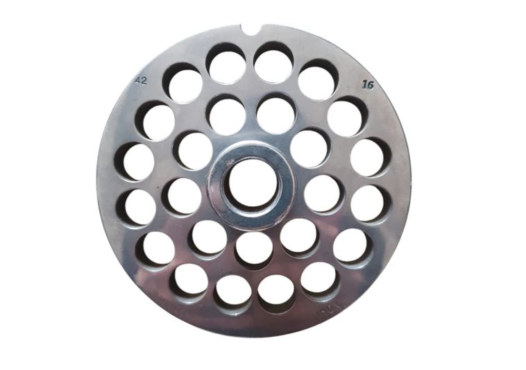 Piastra inox per tritacarne n.42 foro 16 mm. | Acquista su ferramentabeniamino.it