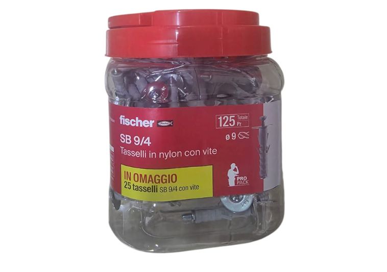Tassello nylon Fischer SB 9/4 Fischer. | Acquista su ferramentabeniamino.it