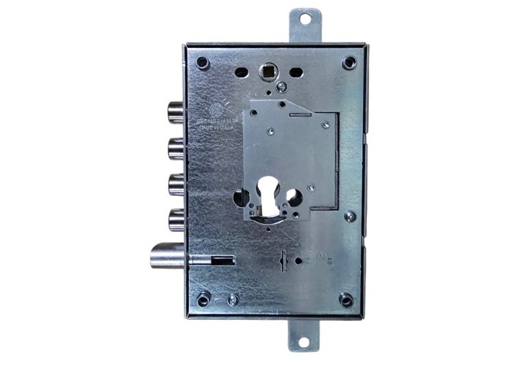 Serratura sx per porte blindate con sporgenza + 13mm cilindro europeo Securemme. | Acquista su ferramentabeniamino.it