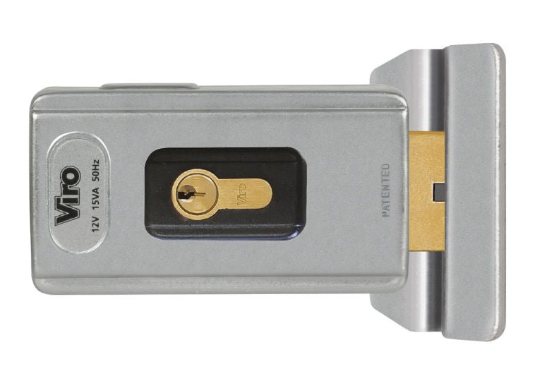 Serratura elettrica Viro V06 in posizione orizzontale per chiusura laterale. | Acquista su ferramentabeniamino.it