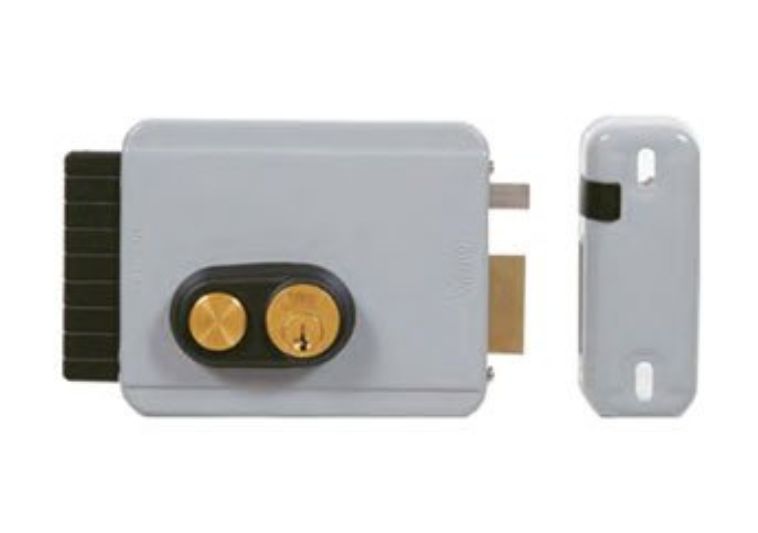 Serratura elettrica applicare V97 con pulsante dx Viro. | Acquista su ferramentabeniamino.it